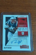 2018 Panini Contenders - Rookie Ticket/Rookie Ticket Variation Ralph Webb...