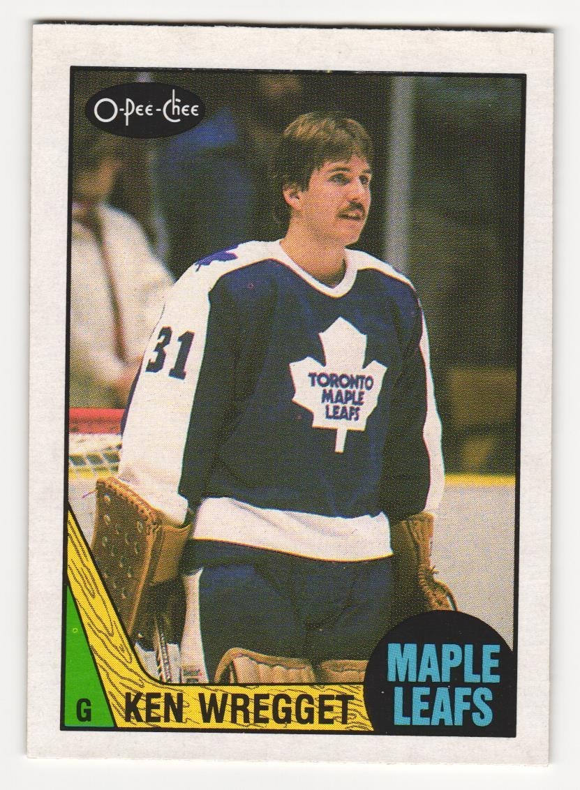 Ken Wregget #242 Hockey Cards 1987 O-Pee-Chee trading card — raw and PSA graded price guide