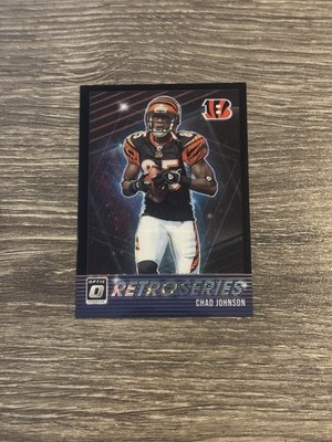 2021 Donruss Optic - Retro Series Chad Johnson  Ochocinco  Black Pandora /25