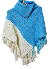 Girls Kimono - 2T - Blue And White