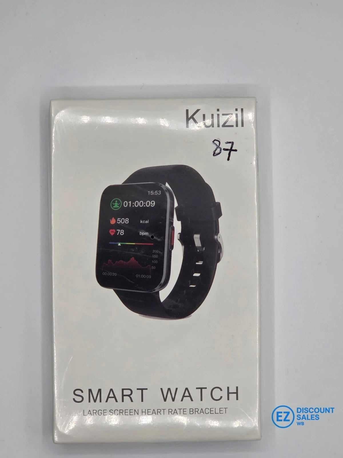 Kuizil Smart Watch Fitness Tracker Heart Rate Sleep Monitor Bluetooth Call UK
Opens in a new window