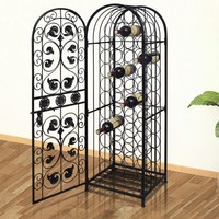 Weinregal Flaschenregal FlaschenstäNder Weinschrank Metall Weinflaschenregal