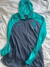 FC Barcelona Nike Training Match Day Warm Up Full Zip Hoodie Cost Jacket XL
