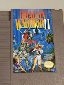Dragon Warrior II 2 Nintendo Entertainment System NES Cart Only RPG Enix