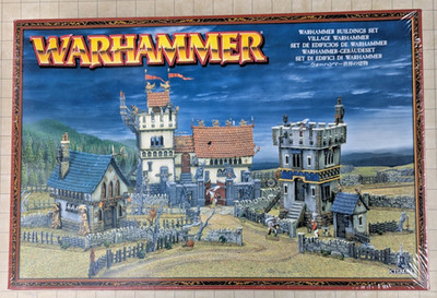 Games Workshop GW Mordheim #64-19 WARHAMMER BUILDINGS SET - New in shrink