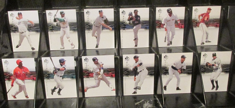 2008 UPPER DECK SP AUTHENTIC (12) HALL OF FAMERS CARDS SEE SCAN & LIST NRMT
