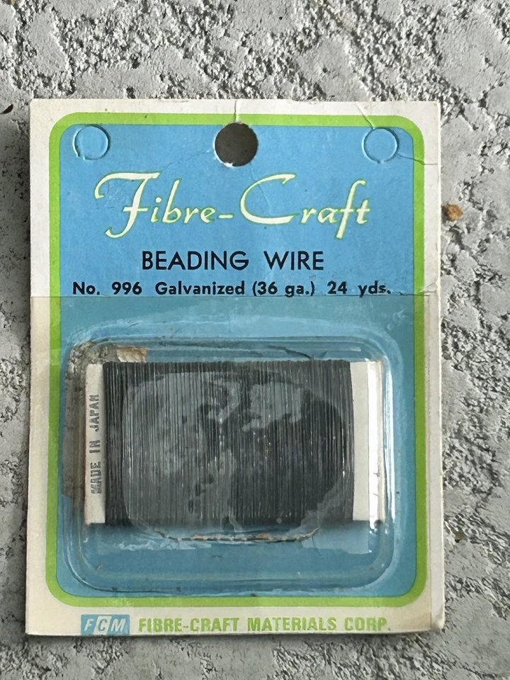 Dritz 615-13 Invisible Thread 150yd-Clear Unopened + Fabric Craft Beading Wire - Image 3 of 4