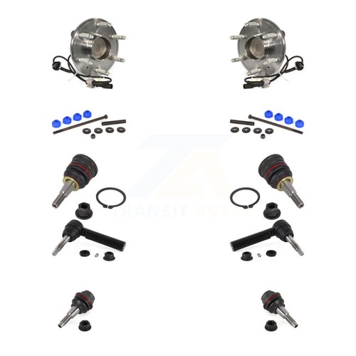 New Drag Link Tie Rod Ball Joints 10Pc Kit For Ford Van E150 E250 E350 2008-2014