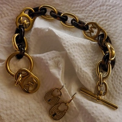2 Schmuckstücke Von MICHAEL KORS, Armband und Ohrhänger