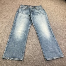 Lucky Brand Easy Rider Boot Jeans Womens 6/28 Blue Light Wash Denim Pants