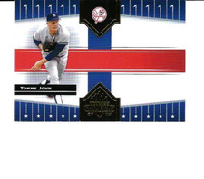 Tommy John 2005 Donruss Champions BASE #269 Yankees 8664