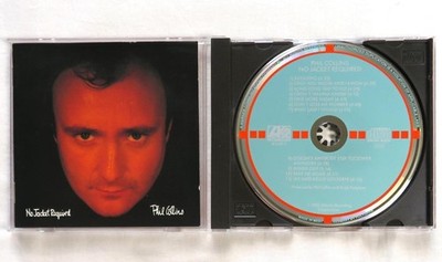 Phil Collins No Jacket Required Compact Disc CD Original Press 1985 Target WG