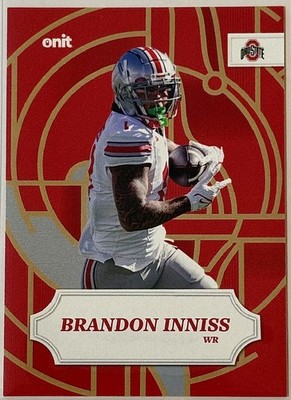 Brandon Inniss - Ohio State 2025 Onit Athlete Timeless Collection Stained Glass 
