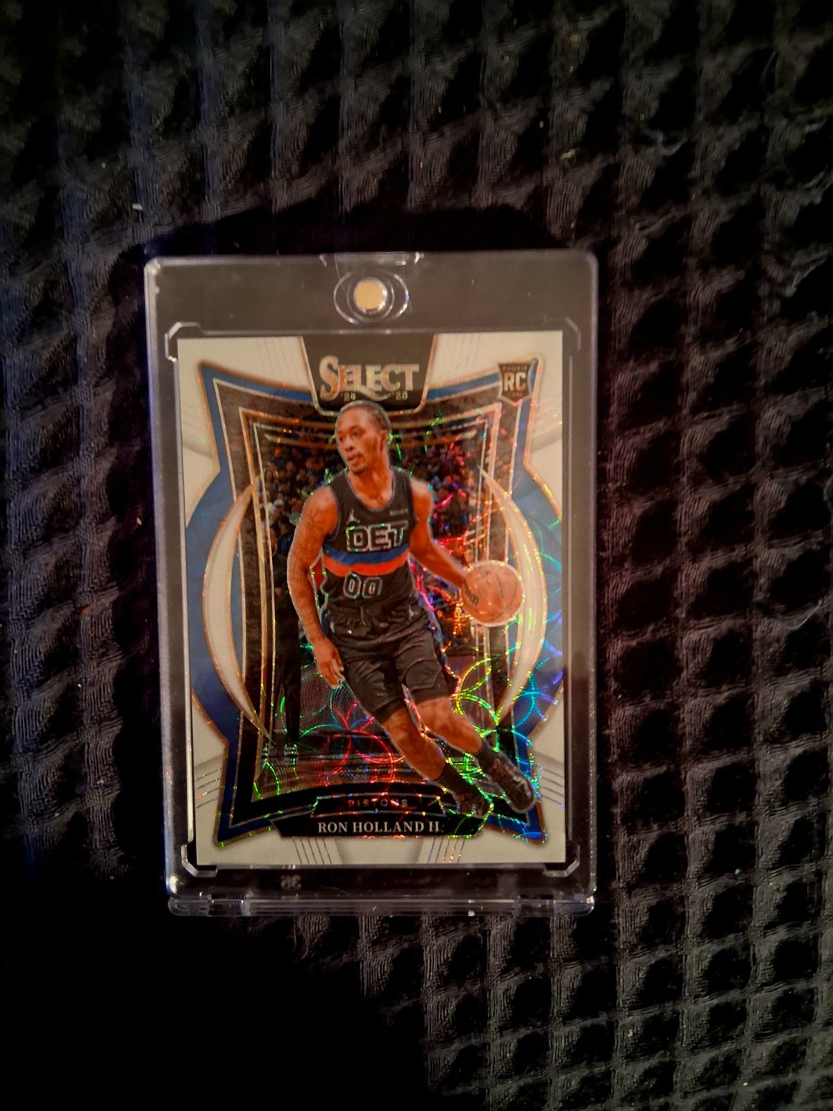 2024-25 Panini Select - Concourse Ron Holland II #74 White Scope Prizm /35 (RC)