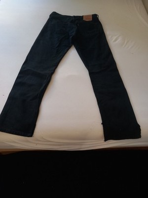 Levi Strauss & Co. Levi s 501 Herren Jeans Schwarz W33/L34 Schwarz Guter Zustand