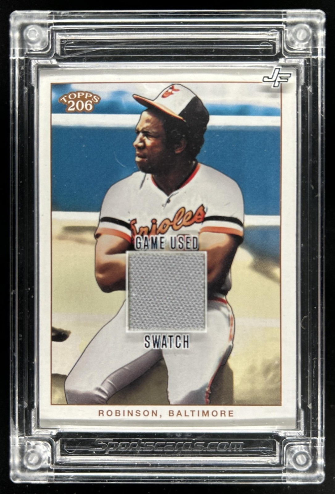 2022 Jersey Fusion Frank Robinson Game Used Jersey #FR86 Orioles