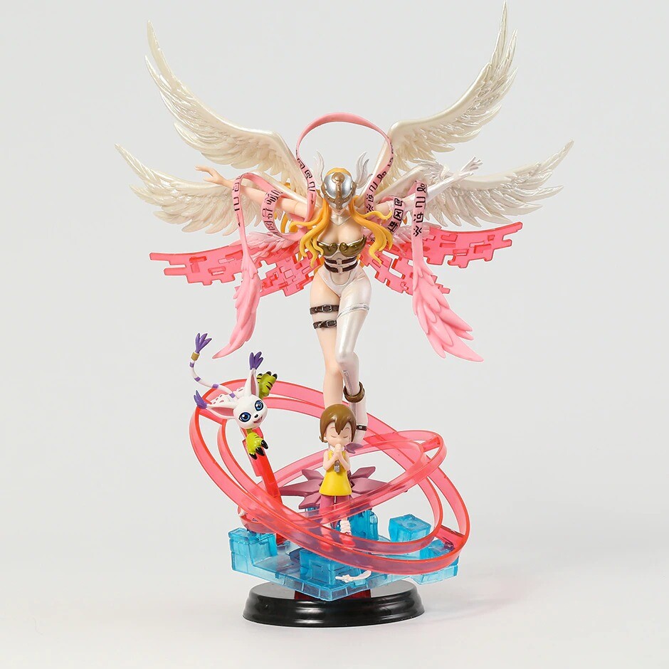 In Stock New Digimon Adventure Angewomon Anime Figure Resin Statue