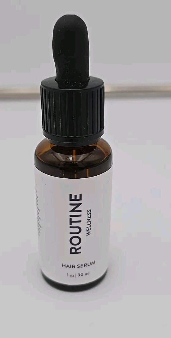 Routine Wellness Hair Serum  1 oz / 30 ml with Dropper Bottle New
