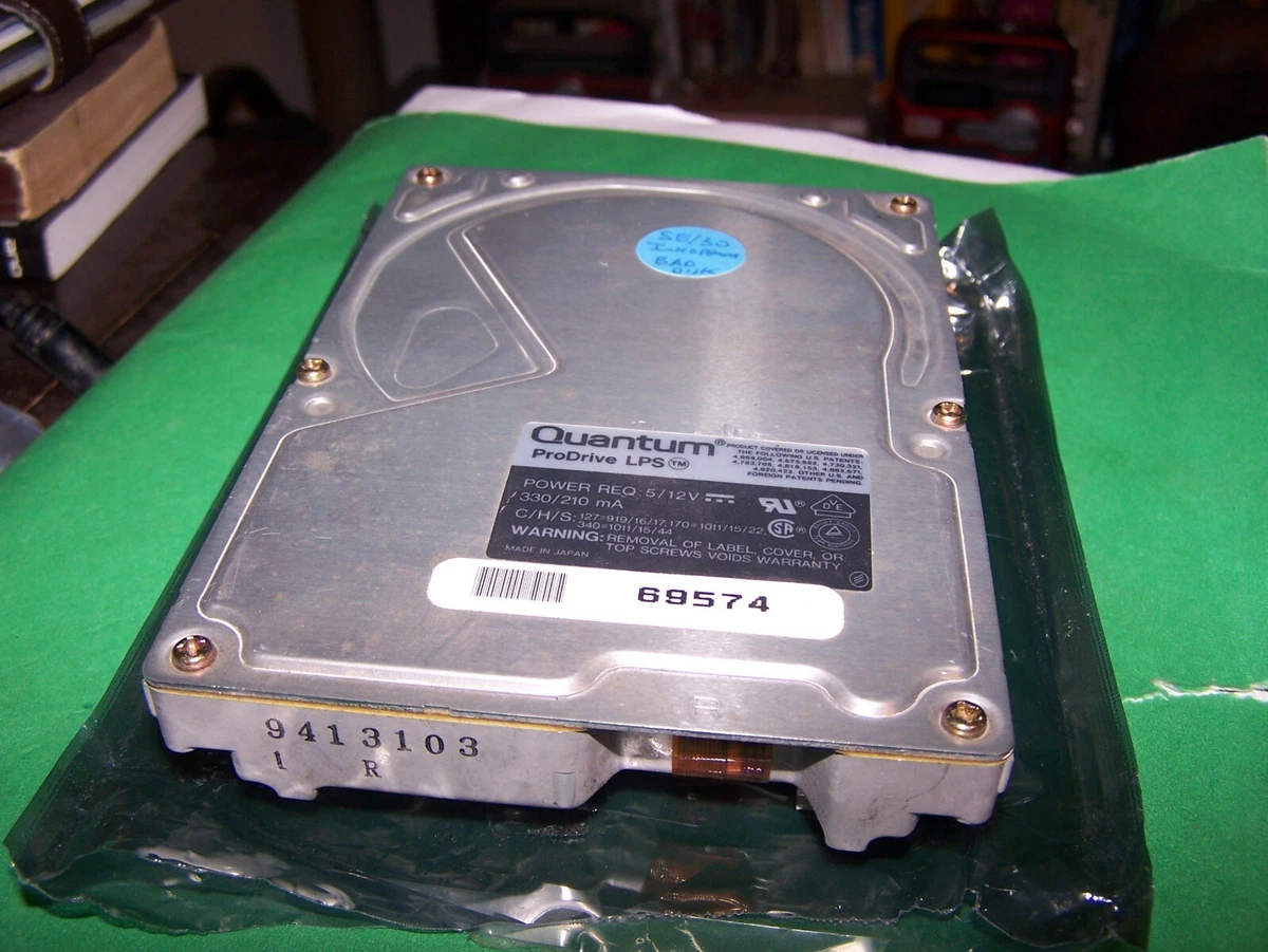 Quantum SCSI - 1 Internal Hard Disk Drives 3.5 in Form Factor for