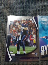 Mac Jones Absolute Football 2021 Base+By Storm Insert RCs Patriots 