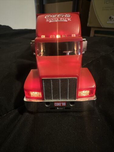 Semirremolque y remolque iluminado Coca-Cola Navidad 1999 con corbeta lanzamiento limitado - Imagen 10 de 14