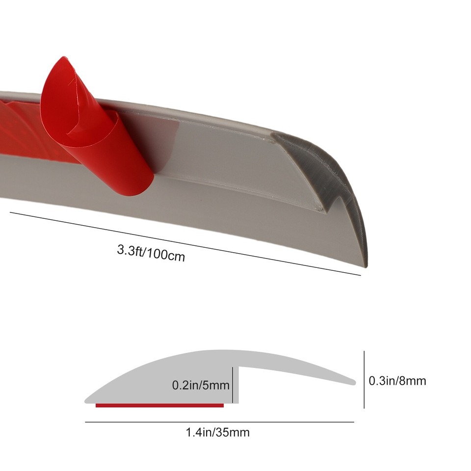 Oak Wood Grain Floor Joint Strip Self Adhesive Laminate Floor Cover