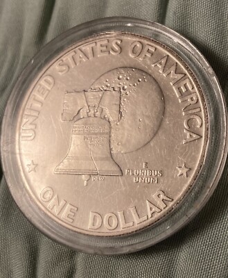 1776-1976 S Bicentennial Eisenhower Silver Dollar *in