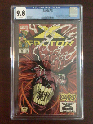 CGC 9.8 X-Factor 89 X-Men White Pages