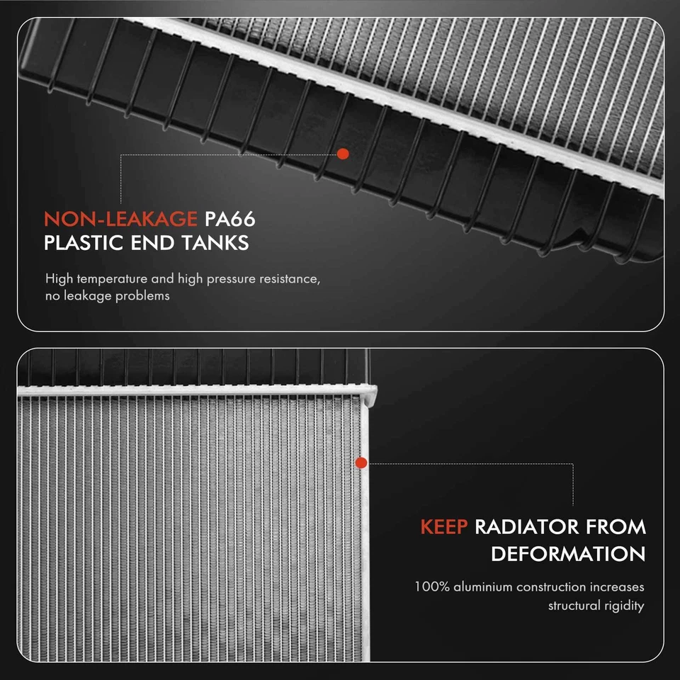 Радиатор с автоматической коробкой передач для Buick Century 1992-1996 Oldsmobile Cutlass Cruiser - Изображение 3 из 4