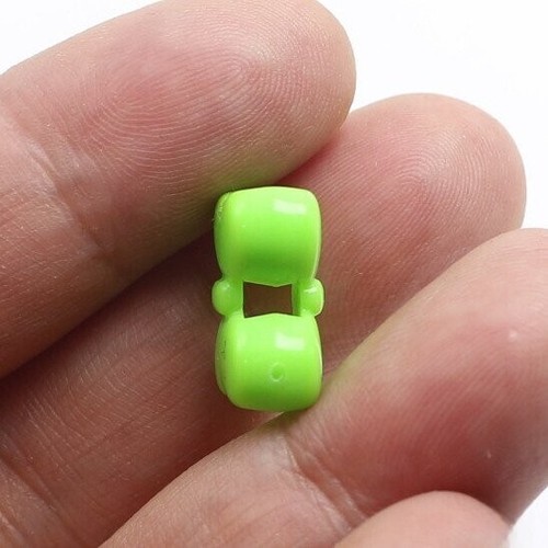 80pcs Mixed Color Acrylic Bow Shape Four-way Hole Spacer Charms Beads for Jewel - Picture 9 of 11