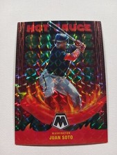2022 Panini Mosaic Baseball Hot Sauce Green Prizm #HS-2 Juan Soto Padres⚾️⚾️💥