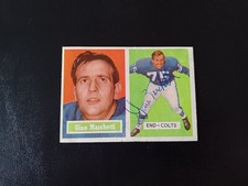 Gino Marchetti Autographed 1957 Topps Football HOF Colts Card #5 Vintage Auto