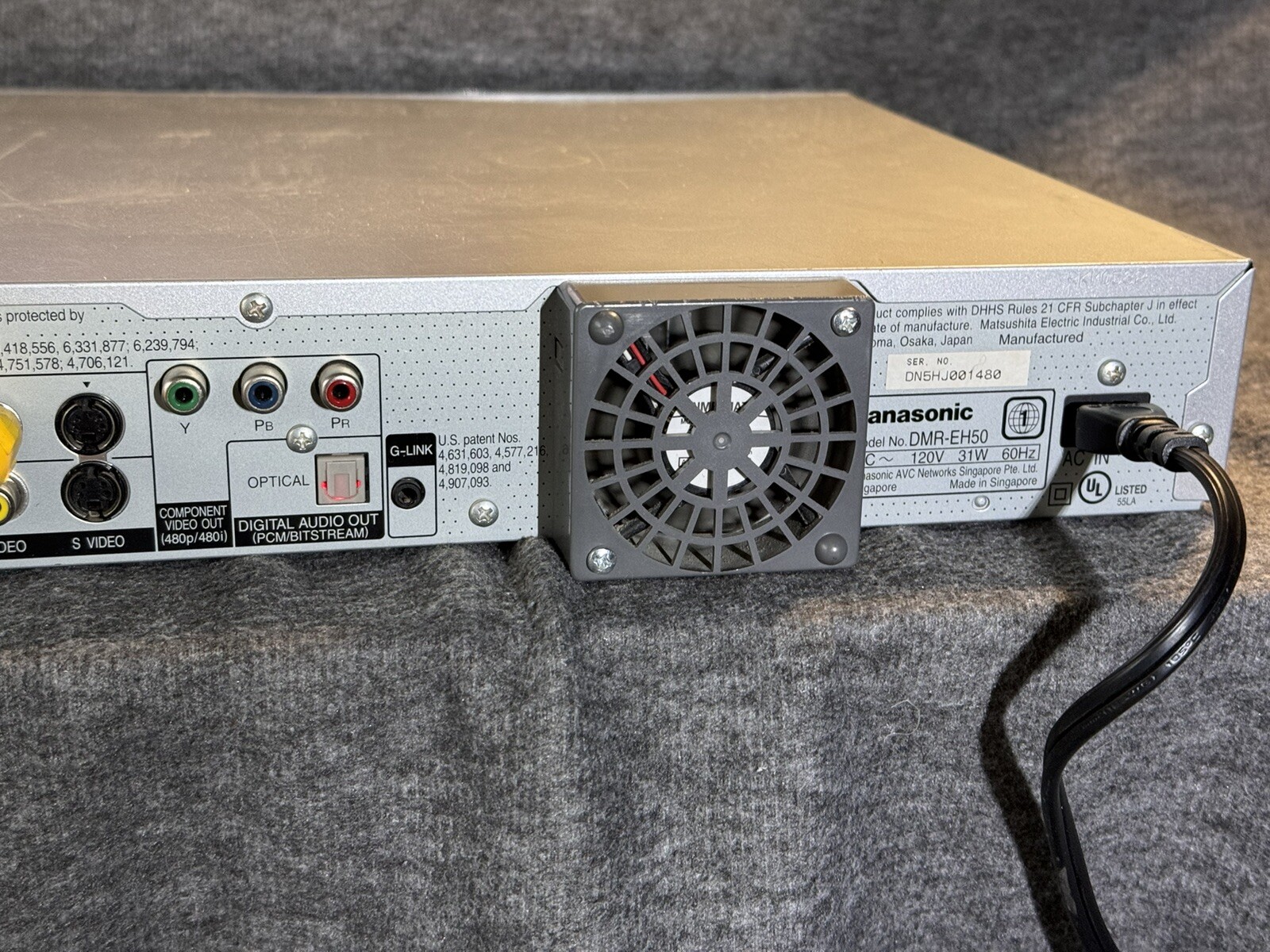 Panasonic DMREH50 DVD Recorder Powers On Works 5025232346325 eBay