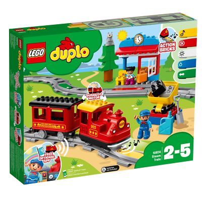 LEGO  Duplo 10874 Dampfeisenbahn - Neu und Ungeöffnet