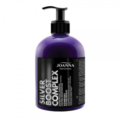 JOANNA PROFESSIONAL BOOST COMPLEX COLOUR TONING SHAMPOO SILVER / PINK