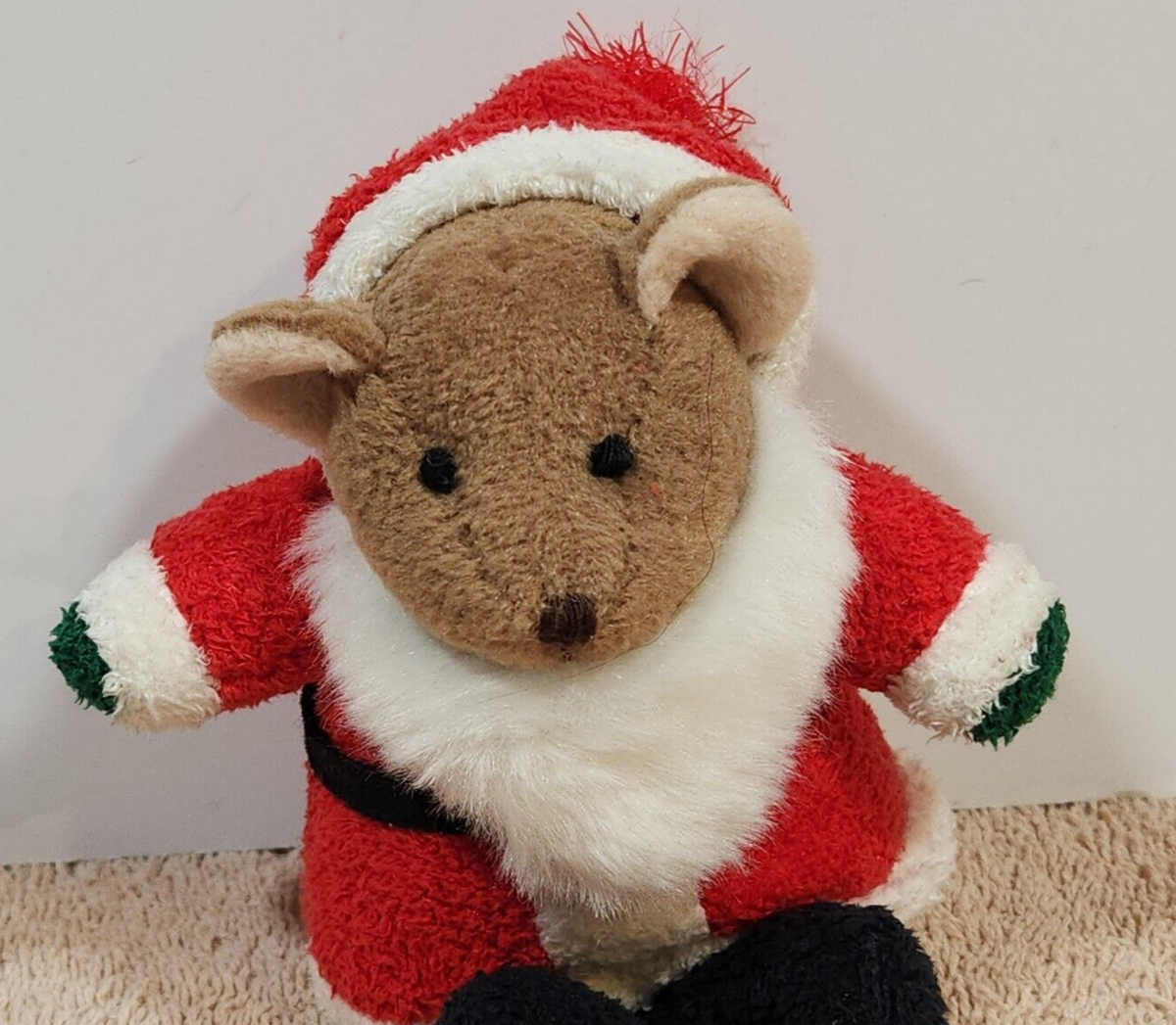 Walgreens Santa Mouse Plush Toy Tri Russ Int. 6 in | eBay