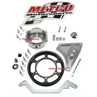Metco Motorsports Interchangeable lower crank pulley kit / 6lb ring 03-04 Cobra