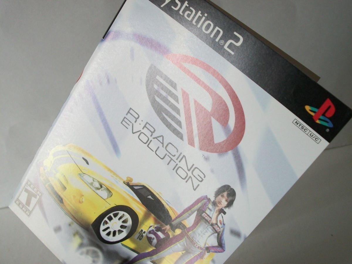 R Racing Evolution PlayStation 2 PS2 Game Car Races Multiplayer