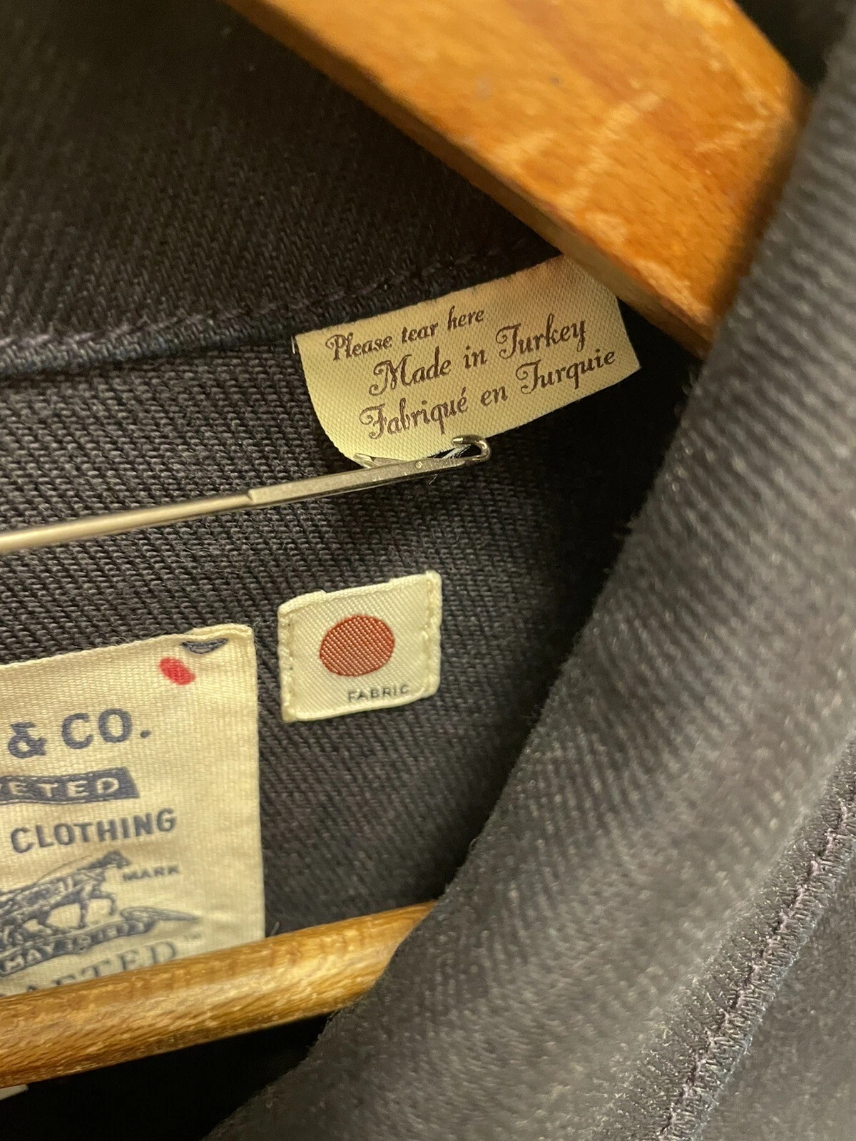 Levi's Made & Crafted Type II Denim Jacket Japan LMC Large $248 - product detail image 3