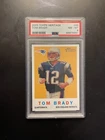 2005 TOPPS HERITAGE TOM BRADY #69 PSA MINT 8 PATRIOTS BUCCANEERS
