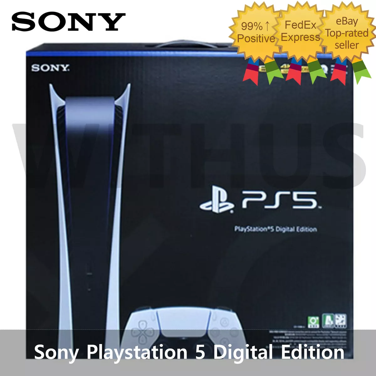 BRAND NEW Sony PS5 Playstation 5 Digital Edition Console CFI-1218B01 -  Express