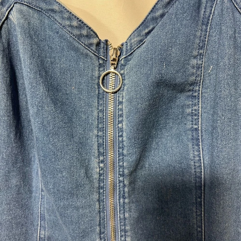 New Look denim dress size Small - Image 3 of 4