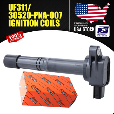 Set of 1 OEM Ignition Coil UF311 For 2003-07 Honda Accord 2.4L L4 30520-PNA-007