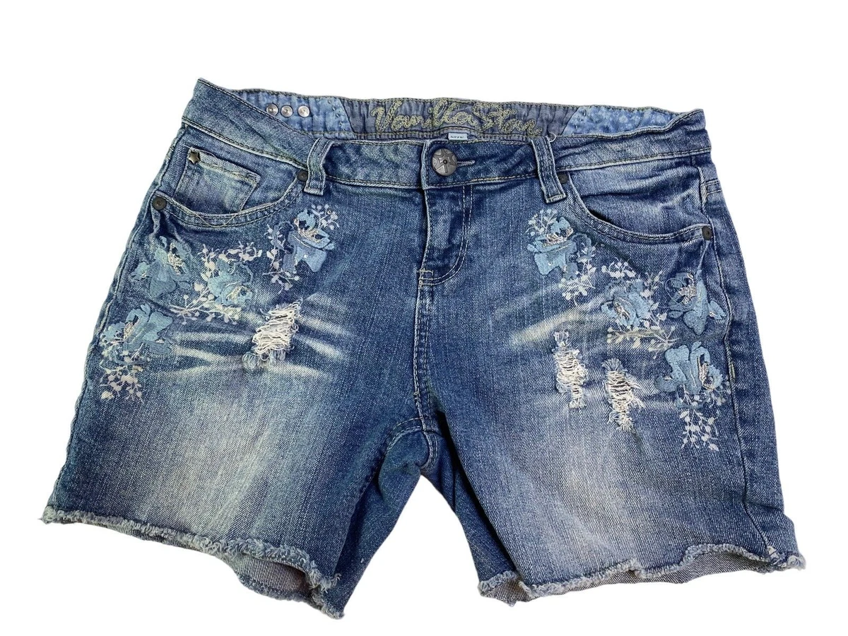 Short Jean Fille Vanilla Star - Taille 8 - Logan - Extensible - Neuf Avec étiquettes