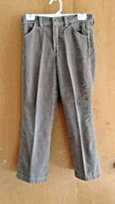 Boy's Light Brown Corduroy Slacks Size 12 Husky Rustler Pre-Owned