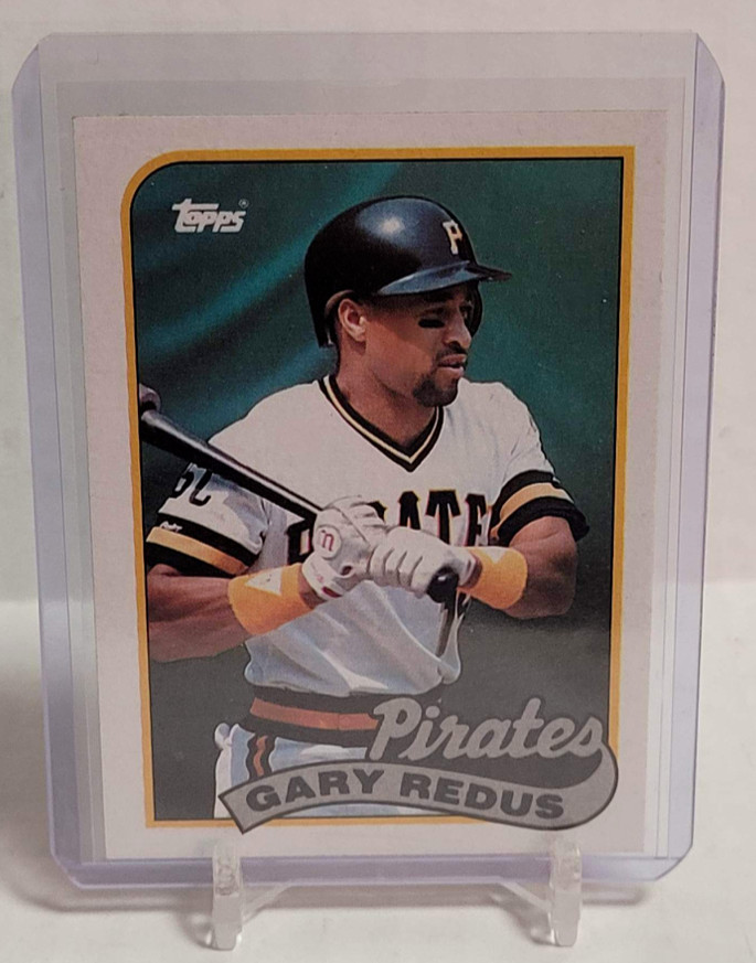 1989 Topps Baseball Card Gary Redus Pittsburgh Pirates #281 FRESH MINT NEW