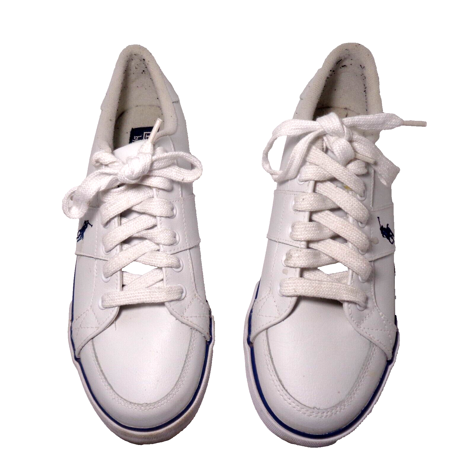 PONY Polo Ralph Lauren 816082169 Sneakers in pelle bianca scarpe da tennis uomo 8 5D