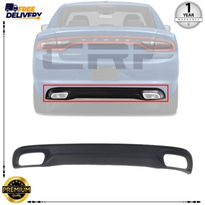 Rear Lower Valance Textured For 2015-2022 Dodge Charger CH1195116