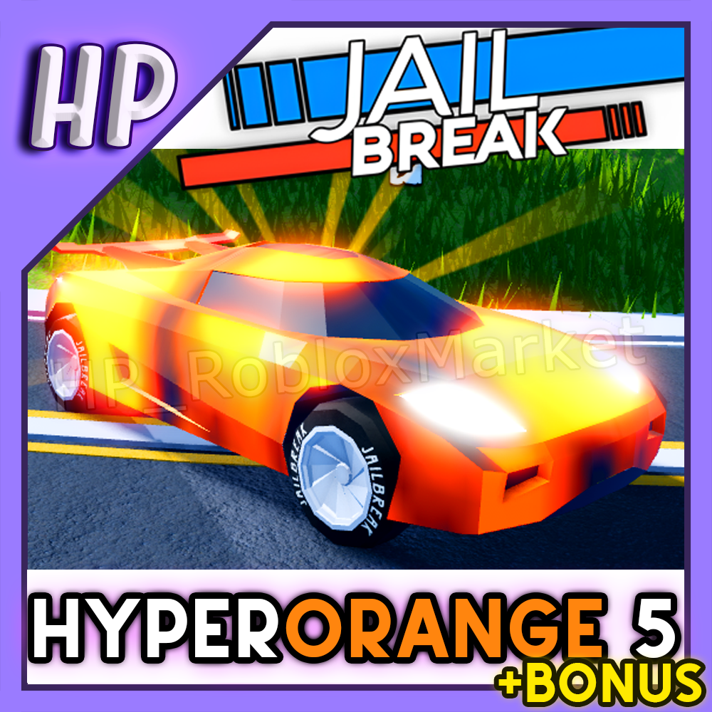 YELLOW Hyper Chrome Level 5 💎CLEAN • FAST DELIVERY⚡ + BONUS Roblox  Jailbreak