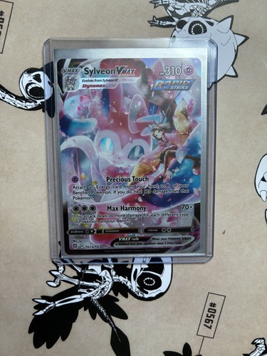 Pokemon Sword & Shield Brilliant Stars Trainer Gallery Sylveon VMAX TG15/TG30 NM